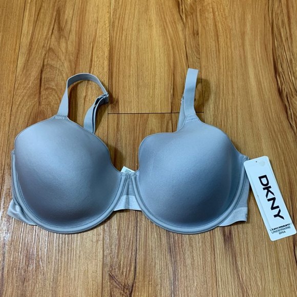 DKNY Grey Lightweight Underwire Bra - Picture 3 of 7